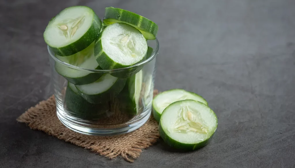 خاصیت خیار یخی برای پوست